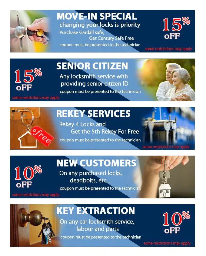 State Locksmith Services Woodbridge, CT 203-433-3480 - coupon20-set-five